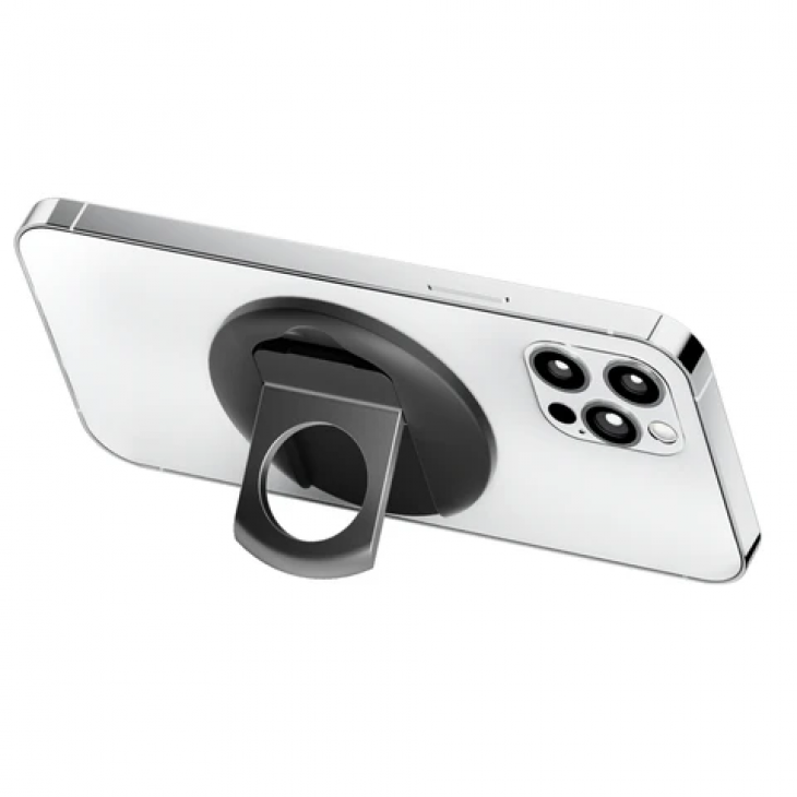 Clips magnetic, THD, atasare iPhone 15,14,13,12 la Apple Macbook, utilizare webcam, negru