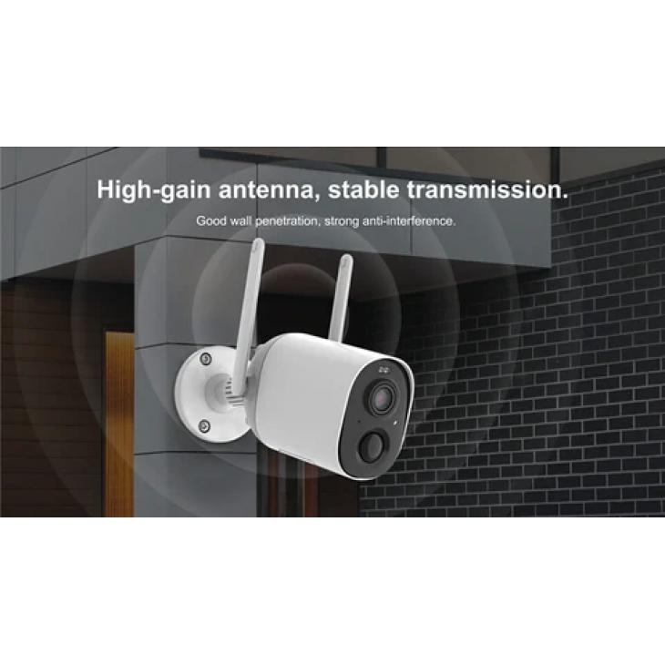 Camera supraveghere wireless, VIEWBEST VL-AX20N, acumulator, detectie miscare cu PIR, IR 10 m, microfon si difuzor, antena puternica Dual 4DB,IP65