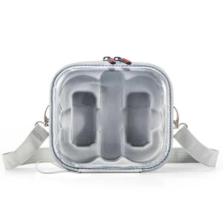 Valiza fashion, STARTRC, transport drona DJI NEO, transparenta, curea de umar