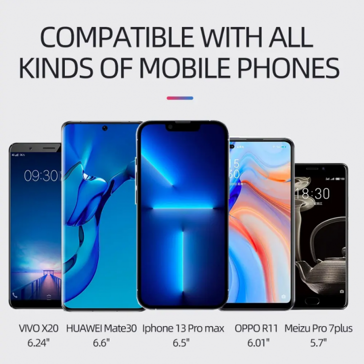 Suport montare telefon pe ghidon, Thinkrider C1, pentru bicicleta, mountain-bike, trotineta, motocicleta, e-bike, aluminiu, negru