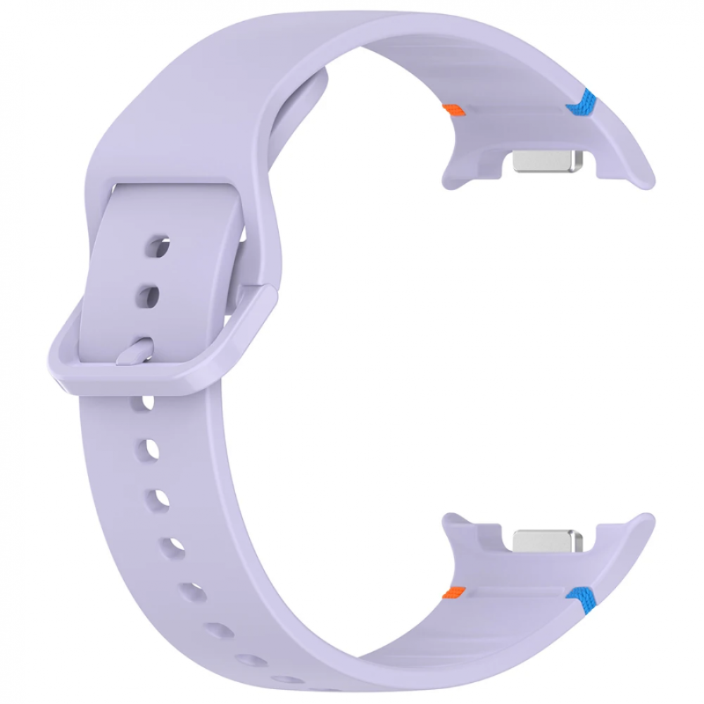 Curea silicon 20 mm, THD, compatibila Samsung Galaxy Watch 8, Samsung Galaxy Watch 8 clasic, marimea S/M, mov