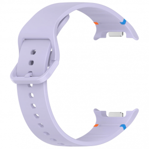 Curea silicon 20 mm, THD, compatibila Samsung Galaxy Watch 8, Samsung Galaxy Watch 8 clasic, marimea S/M, mov