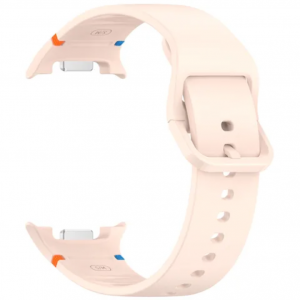 Curea silicon 20 mm, THD, compatibila Samsung Galaxy Watch 8, Samsung Galaxy Watch 8 clasic, marimea S/M, roz