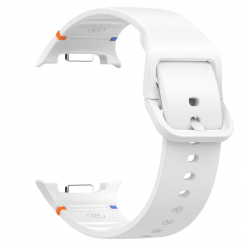 Curea silicon 20 mm, THD, compatibila Samsung Galaxy Watch 8, Samsung Galaxy Watch 8 clasic, marimea M/L, alba Curea silicon 20 mm, THD, compatibila Samsung Galaxy Watch 8, Samsung Galaxy Watch 8 clasic, marimea M/L, alba