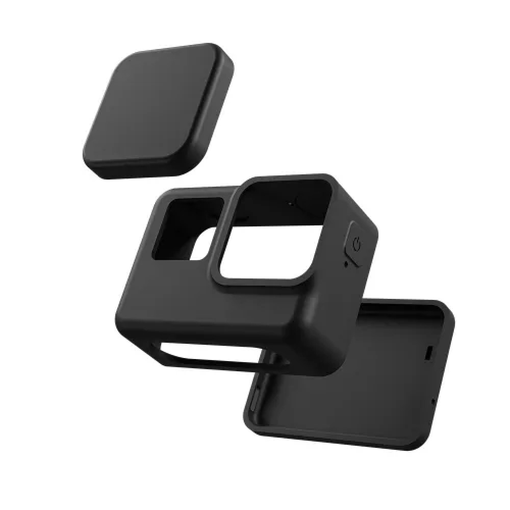 Protectie din silicon, Telesin, compatibila Insta360 Ace, neagra