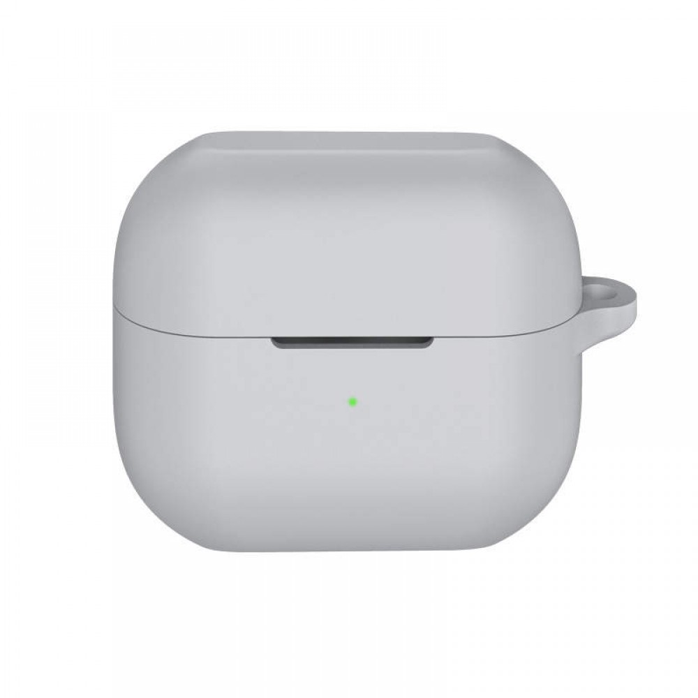 Husa protectie casti wireless, THD, compatibila Samsung Galaxy Buds3 Pro, Samsung Galaxy Buds3, gri