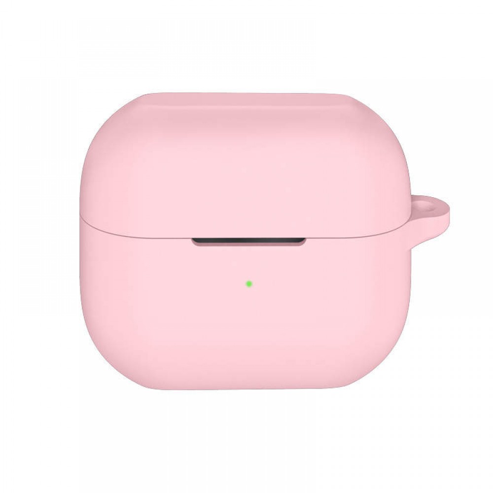 Husa protectie casti wireless, THD, compatibila Samsung Galaxy Buds3 Pro, Samsung Galaxy Buds3, roz