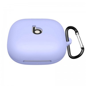 Husa protectie casti wireless, THD, compatibila Beats Powerbeats Pro 2 by Dr. Dre, silicon, culoarea mov lila