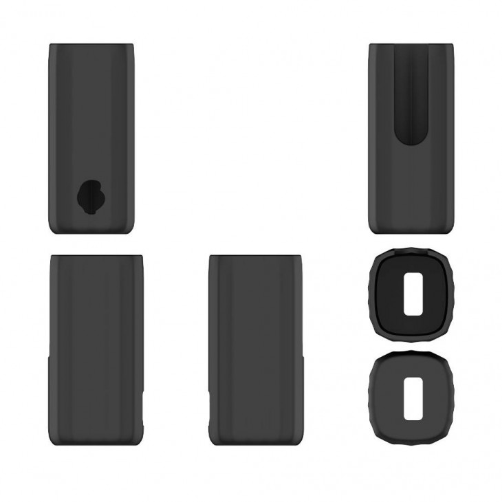 Husa din silicon marca THD pentru protectia castilor Skullcandy Method 360 ANC, culoarea negru