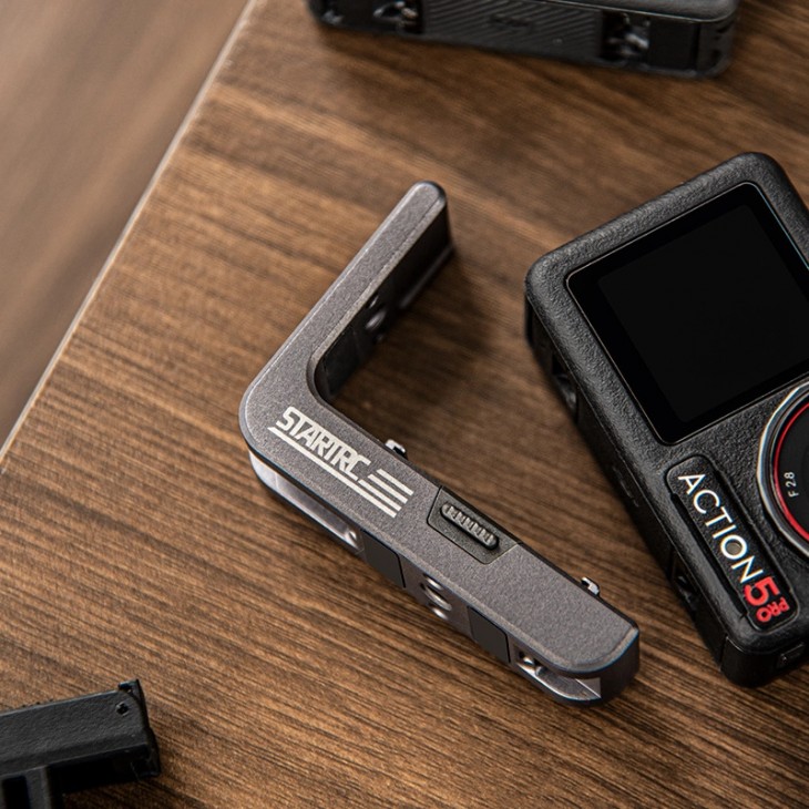 Suport vertical-orizontal, STARTRC, in forma de L pentru DJI Osmo 360, DJI Action 5 Pro/4/3