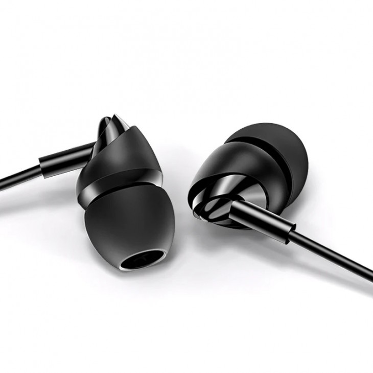 Casti In-Ear USAMS EP-39, lungime fir 1.2m, jack 3.5 mm, negru