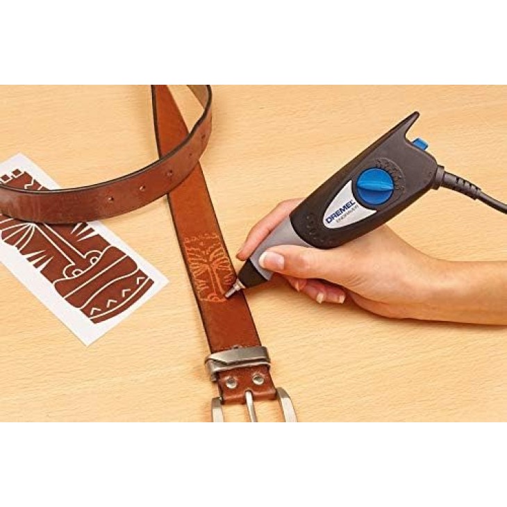 Aparat gravura precizie, DREMEL 290/1, 3 Accesorii + 4 atasamente Incluse, ideal pentru metal, sticla, lemn, personalizare creativa