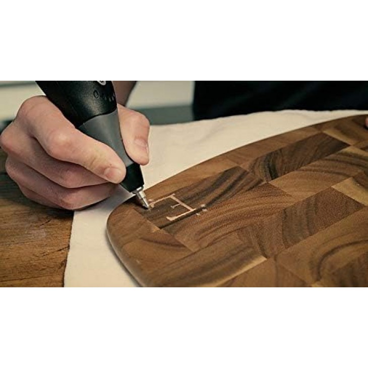 Aparat gravura precizie, DREMEL 290/1, 3 Accesorii + 4 atasamente Incluse, ideal pentru metal, sticla, lemn, personalizare creativa