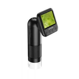 Microscop portabil, Apexel MS008, digital, zoom maxim 800x, ultra-usor, microSD 32Gb, negru