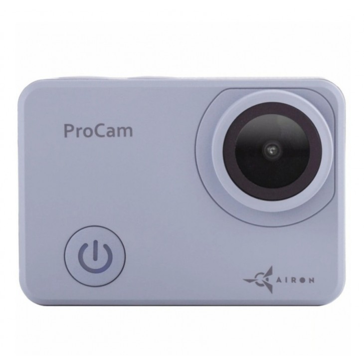 Camera sport de actiune, ProCam DV698, rezolutie video 4K, Wi-Fi, foto 20MP, stabilizare avansata a imaginii, rezistenta apa, gri