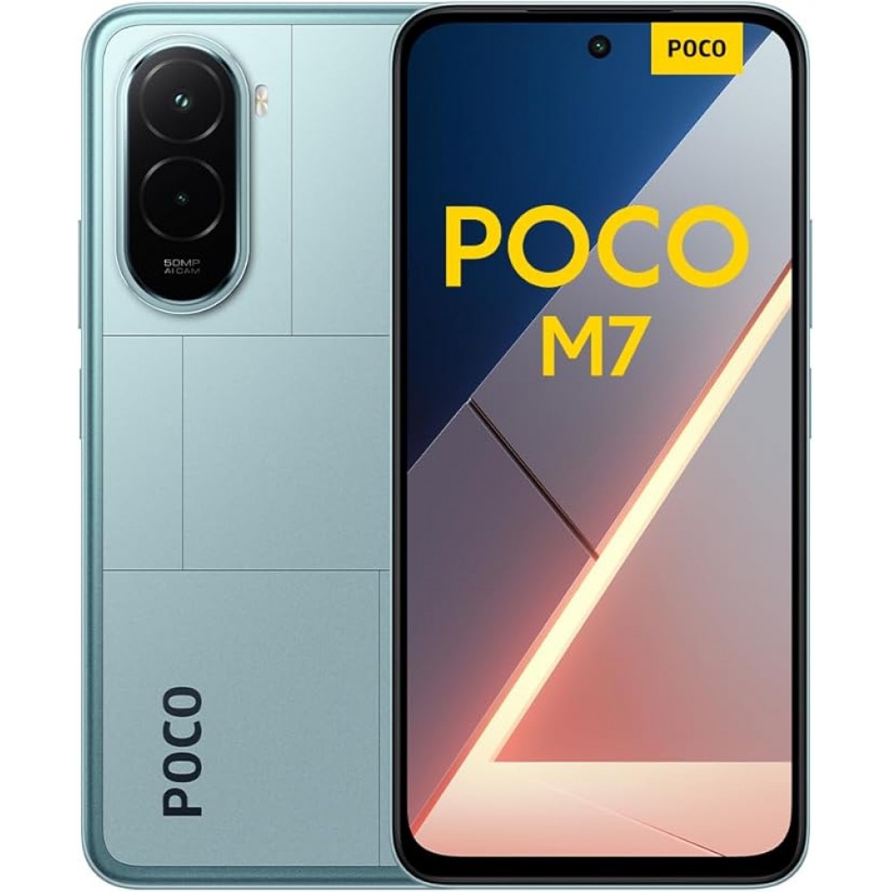 Telefon smartphone, Xiaomi POCO M7, 6GB RAM, 128GB, Display 6.9" FHD+ 144Hz, Snapdragon 685, Cameră Duală AI 50MP, Baterie 7000mAh, Blue