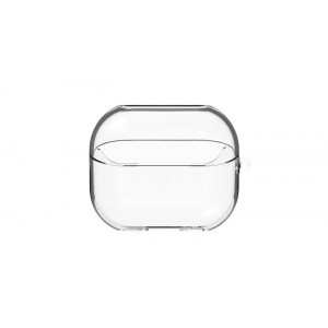 Husa protectie casti wireless, THD, compatibila Samsung Galaxy Buds3 FE, transparent