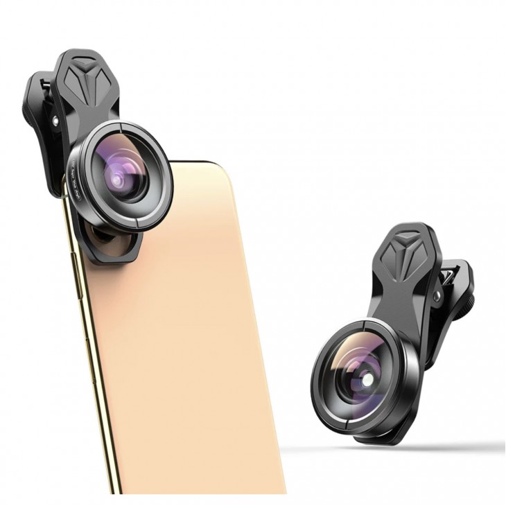 Lentila super wide 170 grade, marca Apexel pentru iPone 13, iPhone 12, iPhone 11, X,8,7,6, Samsung, Huawei, Xiaomi