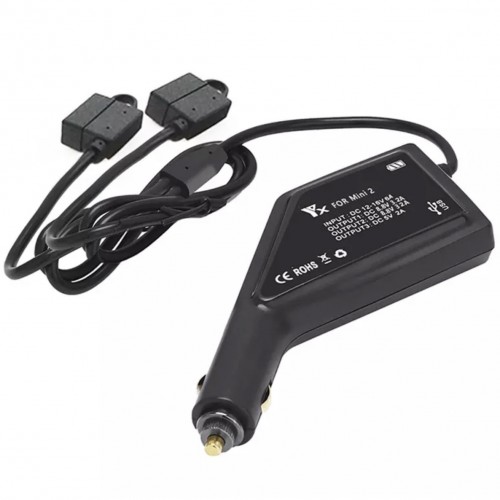 Incarcator auto marca STARTRC pentru remote controller si baterii drona DJI Mini 2