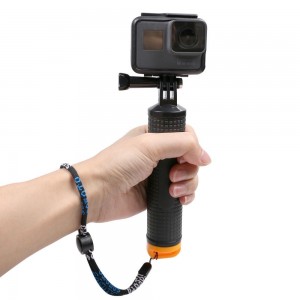 Maner plutitor, marca Surewo, special pentru camera sport GoPro Hero 13,12,11,10,9,8,7,6,5, Osmo Action, rezistent la scufundare