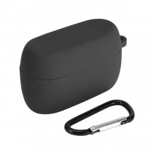 Husa pentru protectia castilor stereo wireless Jabra Elite 85t, culoarea neagra, cu carlig prindere