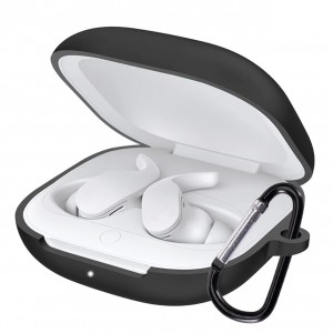 Husa silicon marca THD compatibila cu castile Beats Fit Pro, culoarea neagra