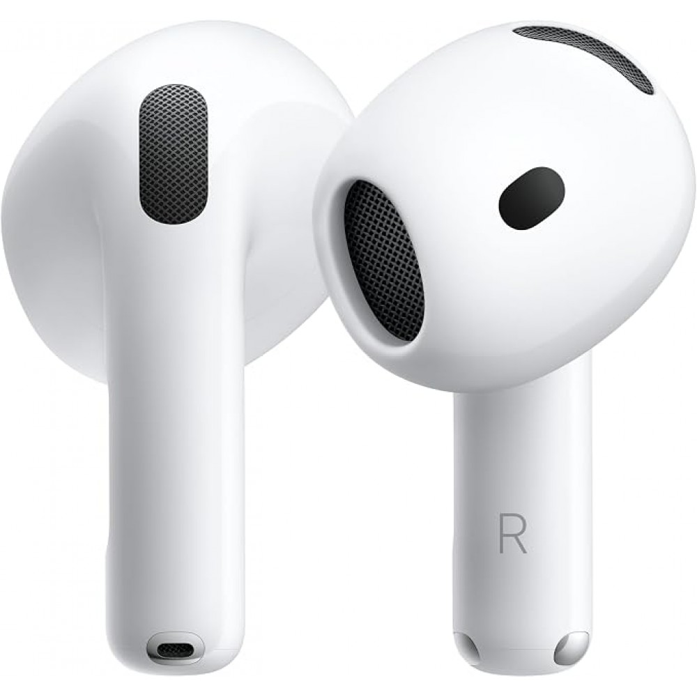 Casti wireless, Apple AirPods 5, In-Ear, conectare Bluetooth, microfon integrat, Alb