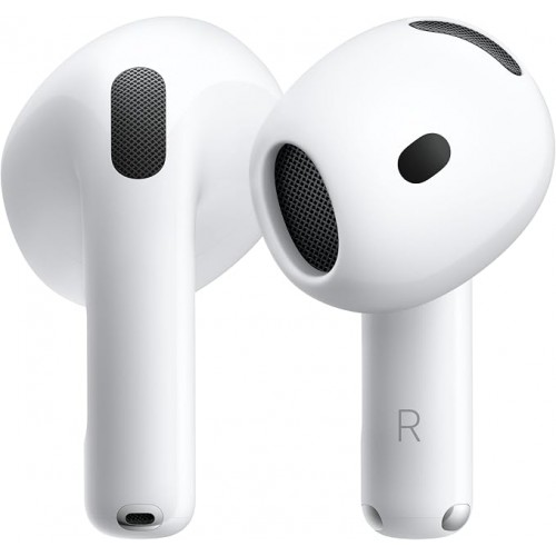 Casti wireless, Apple AirPods 5, In-Ear, carcasa cu incarcare wireless, conectare Bluetooth, Alb Casti wireless, Apple AirPods 5, In-Ear, carcasa cu incarcare wireless, conectare Bluetooth, Alb