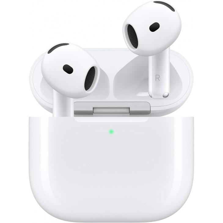 Casti wireless, Apple AirPods 5, In-Ear, conectare Bluetooth, microfon integrat, Alb