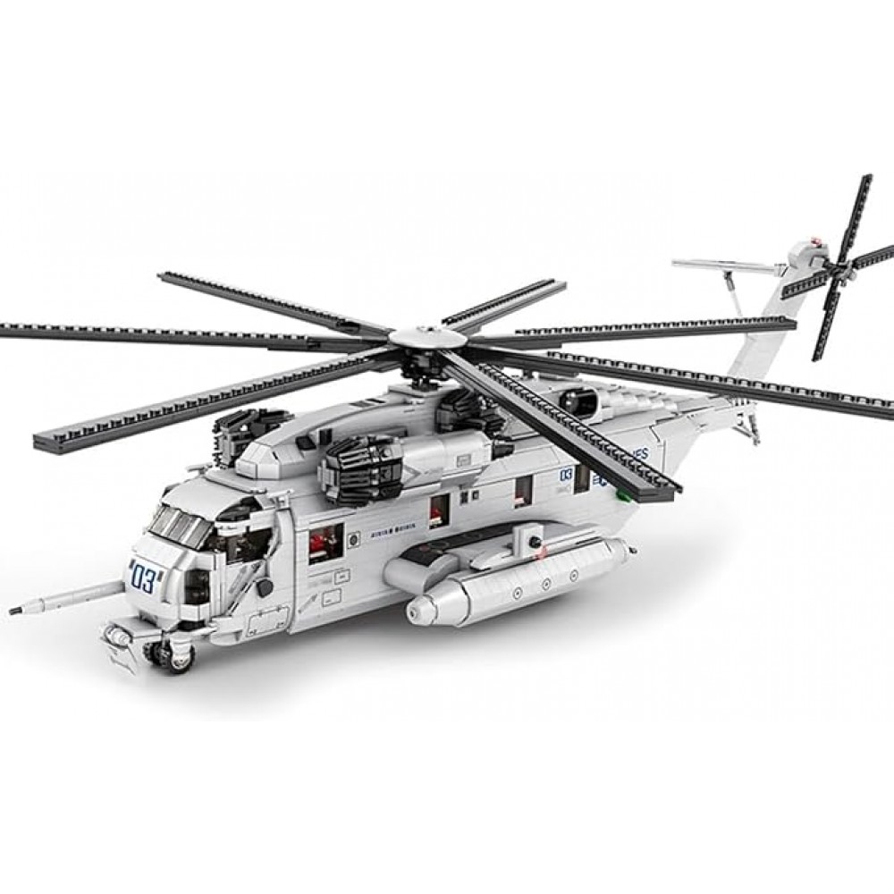 Set de construcție elicopter militar CH-53E Super Stallion 1:35 – 2192 piese