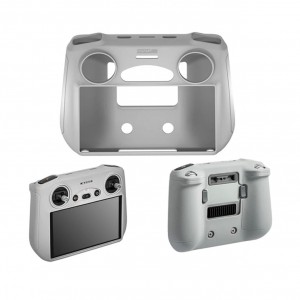 Protectie silicon, STARTRC pentru telecomanda DJI RC, antipraf si antisoc, gri