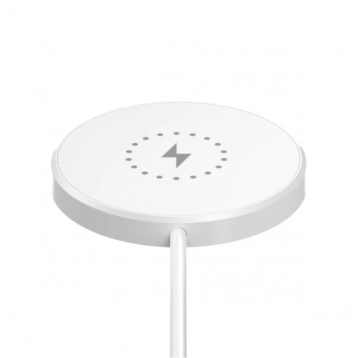 Incarcator wireless THD magnetic cu 2 fete pentru iPhone 16,15,14,13,12, Apple Watch, Airpods, putere 15W/3W