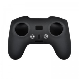 Protectie silicon, STARTRC pentru telecomanda DJI FPV Remote Controller 2, antipraf si antisoc, neagra