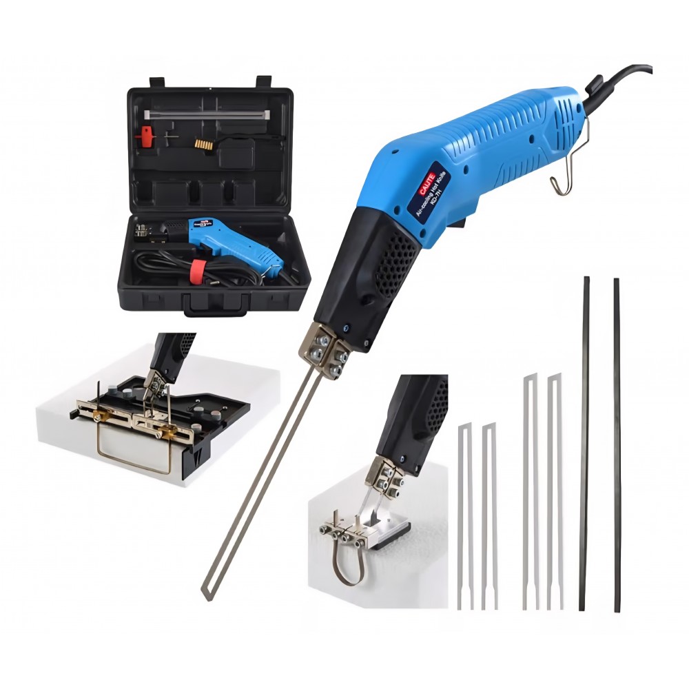 Cutter electric cu fir fierbinte pentru polistiren Caijte Styrofoam Cutter, set complet, încălzire rapidă, pentru tăiere și sculptură spumă, DIY și hobby
