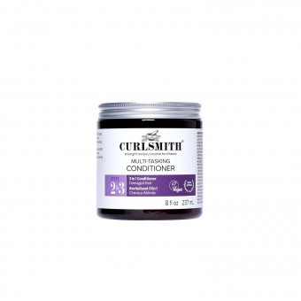 Balsam 3 în 1 Curlsmith Multi-Tasking Conditioner, cu proteine pentru păr deteriorat, hidratare și reparare, 237 ml, livrare maxim 7-8 zile