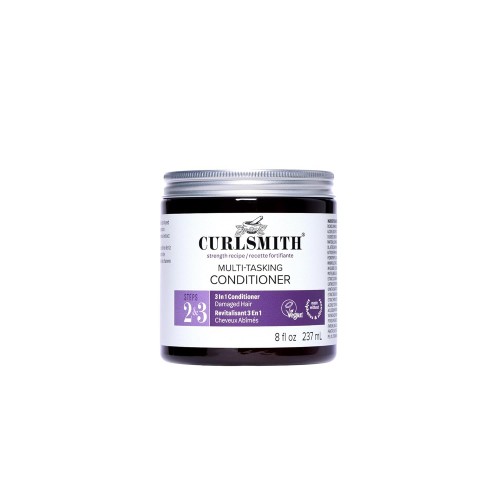 Balsam 3 în 1 Curlsmith Multi-Tasking Conditioner, cu proteine pentru păr deteriorat, hidratare și reparare, 237 ml, livrare maxim 7-8 zile