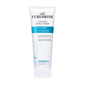 Gel de styling Curlsmith In-Shower Style Fixer, fixare puternică, pentru păr uscat, ondulat și creț, formulă vegană, 8 oz (237 ml), livrare maxim 7-8 zile