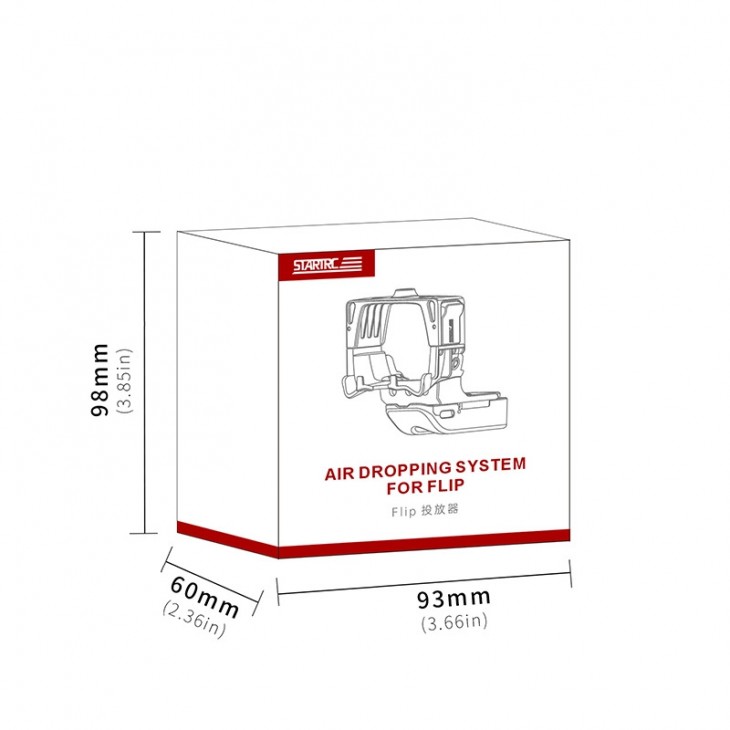 Sistem de lansare aeriana, STARTRC, cu giroscop, compatibil DJI Flip