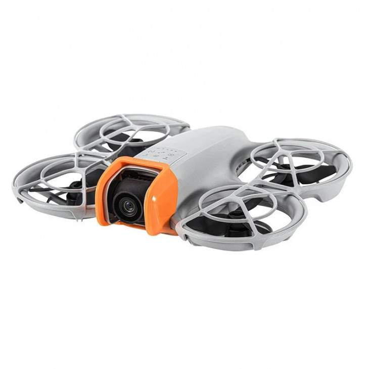 Sistem protectie gimbal, STARTRC, compatibila DJI Neo, montare frontala, portocaliu