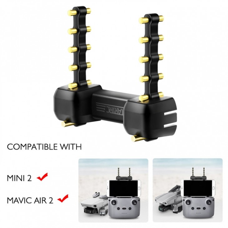 Amplificator semnal YAGI-UDA 5.8Ghz, marca STARTRC pentru telecomanda RC-N1 a dronei DJI Mavic Air 2, Mini 2
