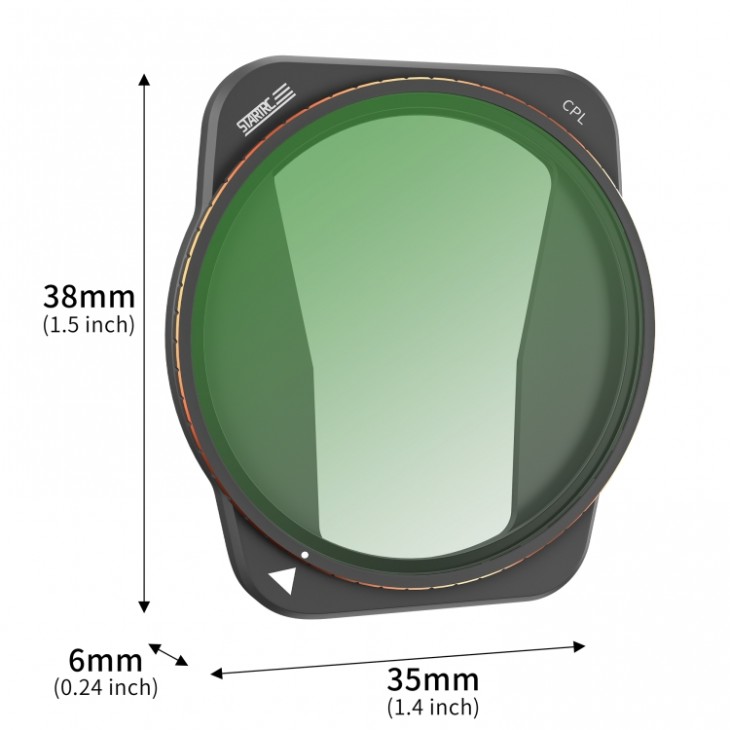 Filtru reglabil CPL STARTRC pentru drona DJI Air 3