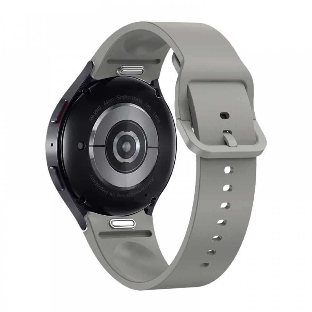 Curea din silicon 20 mm, marca THD, pentru Galaxy Watch6/Classic, Galaxy Watch5/Pro, culoarea gri