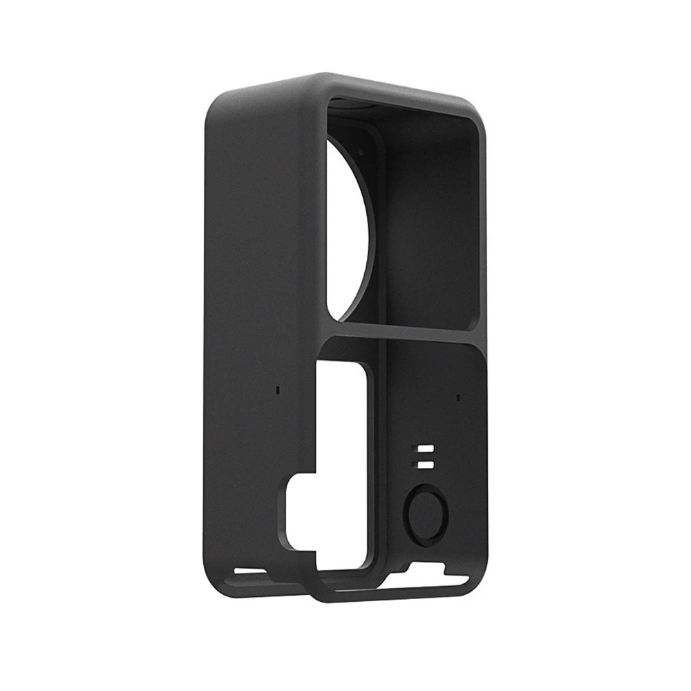 Protectie din silicon marca Telesin pentru camera sport DJI Osmo Action 2, neagra