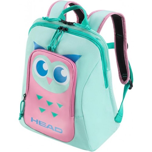 Rucsac copii pentru tenis, HEAD Kids Tour Backpack, capacitate 14L, roz-verde