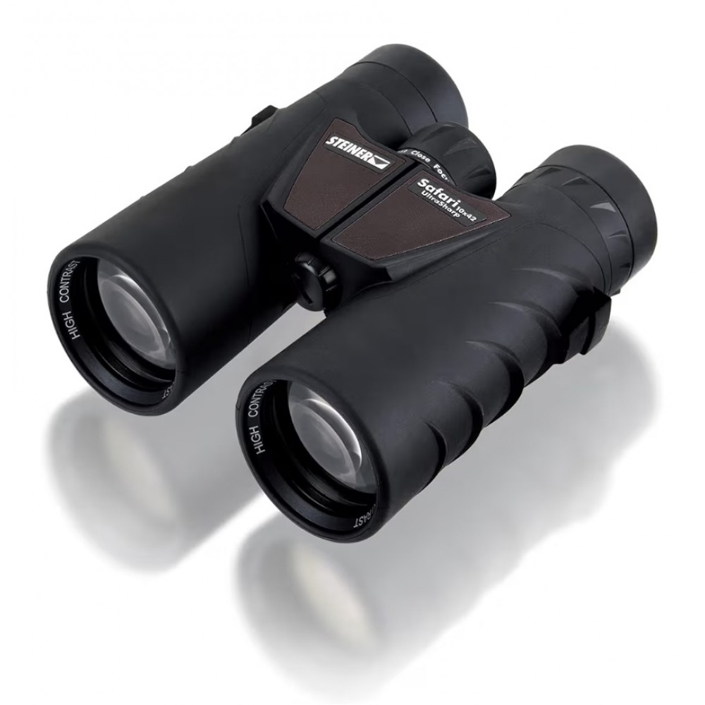 Binoclu profesional, Steiner Safari UltraSharp 10x42, Imagine Clara si Contrast Ridicat, Optica UltraSharp, Rezistent la Apa, Robust, pentru Calatorii, Drumetii, Concerte, Sport si Natura, livrare 7-9 zlle