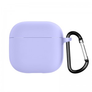 Husa protectie casti wireless, THD, compatibila Apple Airpods 4 si Apple Airpods 4 Active Noise Cancellation, Mov