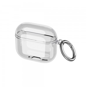 Husa protectie casti wireless, THD, compatibila Apple Airpods 4 si Apple Airpods 4 Active Noise Cancellation, transparenta