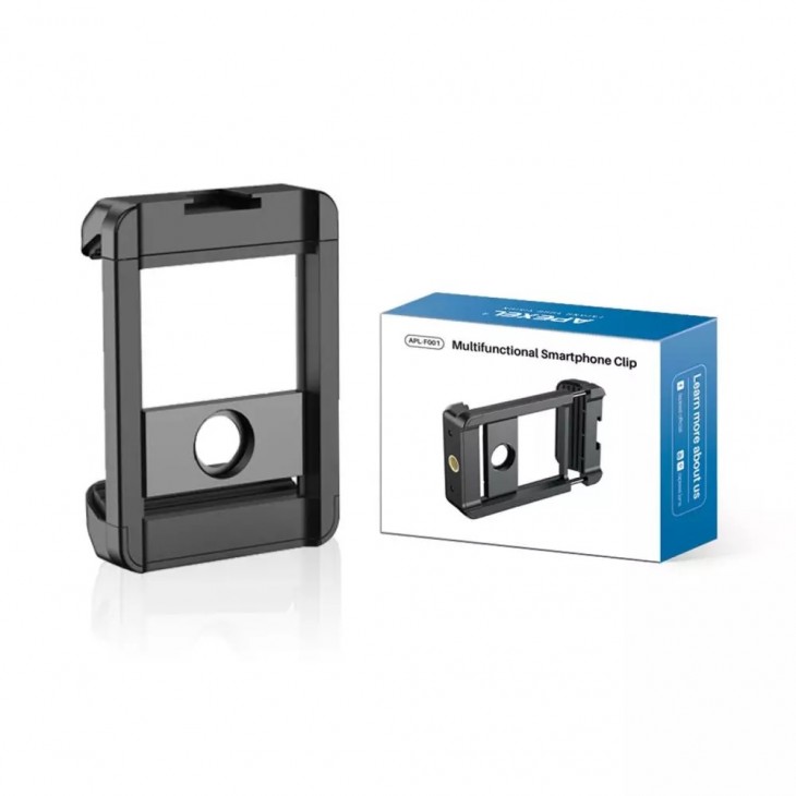 Clips Apexel APL-F001, atasare accesorii foto la telefonul mobil, iPhone 16,15,14,13,12, Samsung S24, Pixel 9