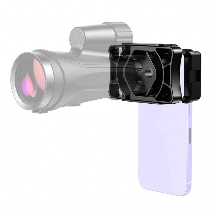 Clips Apexel APL-F002, atasare binoclu, telescop, monoclu la telefonul mobil iPhone 16,15,14,13,12, Samsung S24, Pixel 9