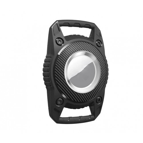 Breloc pentru tracker Airtag, THD, atasabil la geanta, bratara, zgarda, negru Breloc pentru tracker Airtag, THD, atasabil la geanta, bratara, zgarda, negru